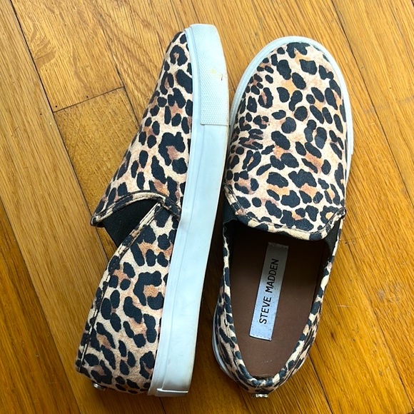 Steve Madden Shoes - Steve Madden Leopard sneakers